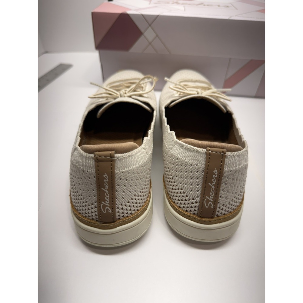 Skechers Women's Coastal Drive slip-on shoe two-tone knit upper Size 6.5 boat - Picture 3 of 6